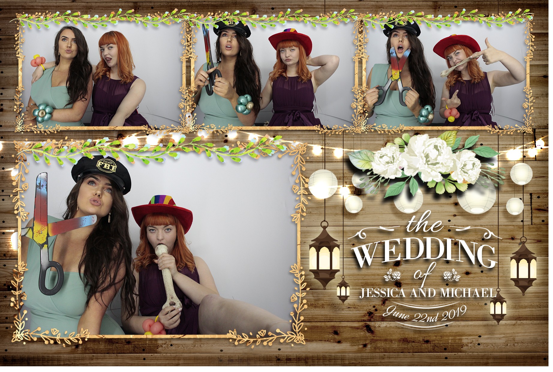 Jessica & Michael's Wedding | View more photos from the event at gallery.myphotoboothexperience.co.uk/u/MyPhotoBoothExperienceLtd/Jessica-Michaels-Wedding